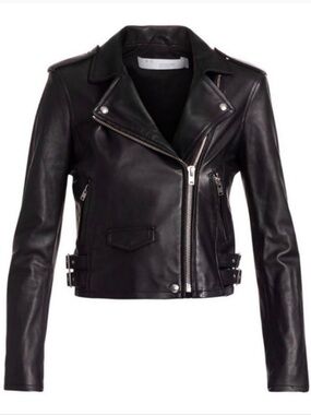 IRO Leather Jacket Size 40